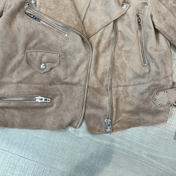 Blanknyc faux suede moto jacket - Picture 2 of 4
